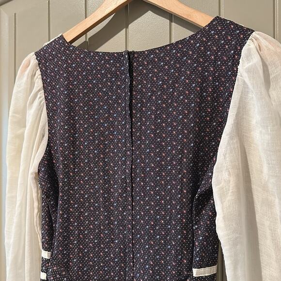 GUNNE SAX Dress Velvet Corset Vintage - Picture 8 of 11